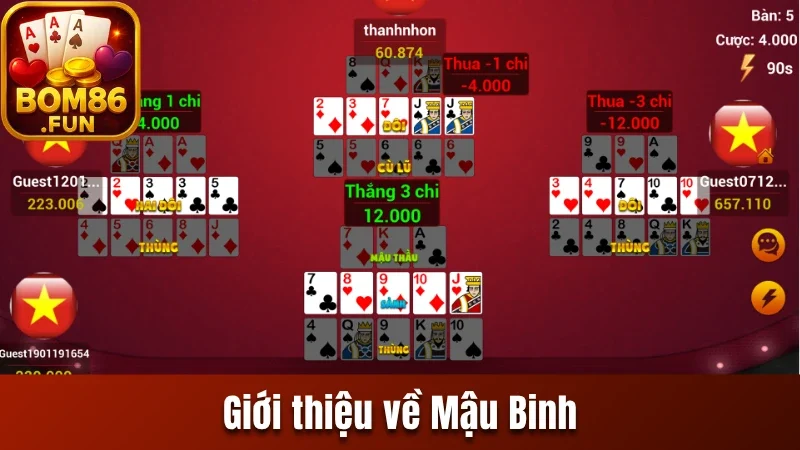 Mậu Binh Bao Nhiêu Chi? Cách Tính Ăn Tiền Cho Người Mới 1 Giới thiệu về Mậu Binh